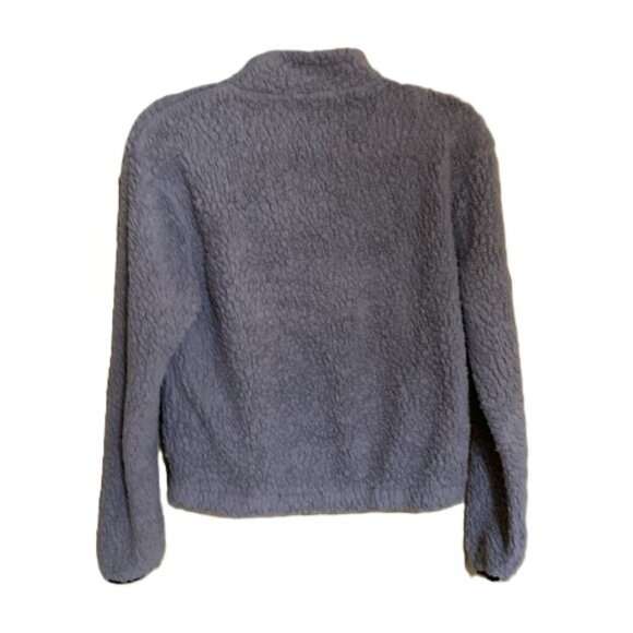 Wallflower • Quarter Zip Fleece • Light Gray • Small - Picture 12 of 12